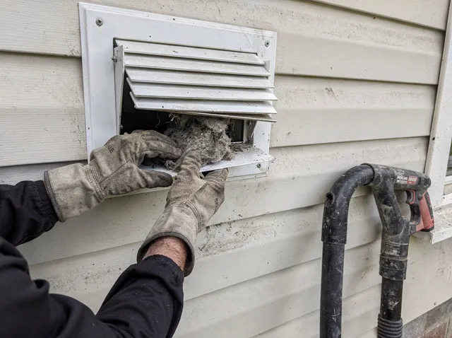 Dryer Exhaust Vent Cleaning in Sudbury
