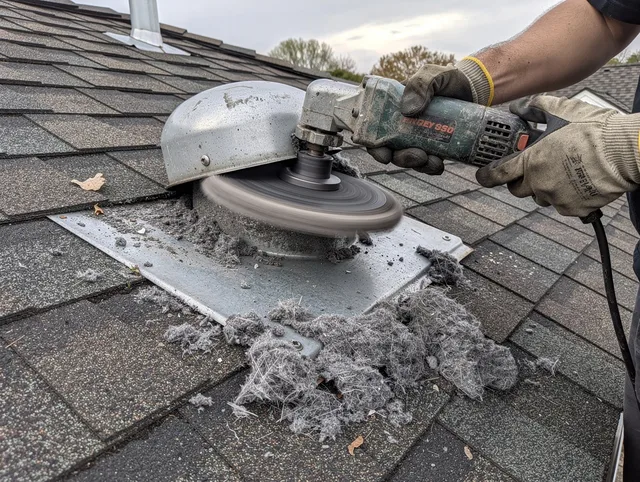 Expert roof dryer vent cleaning by Sudbury Dryer Vent Cleaning in Sudbury
