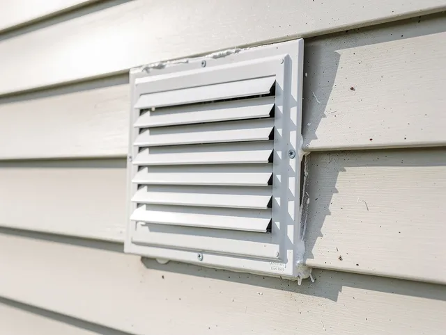 Expert vent cover replacement by Sudbury Dryer Vent Cleaning in Sudbury
