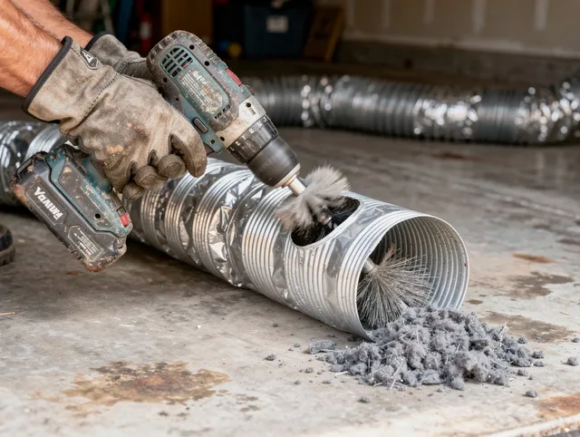 Professional duct cleaning by Sudbury Dryer Vent Cleaning in Sudbury